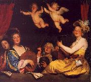Gerrit van Honthorst The Concert oil painting